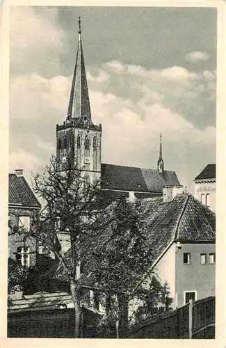 AK / Ansichtskarte 73875146 Viersen Stadtbild mit Kirche Viersen
