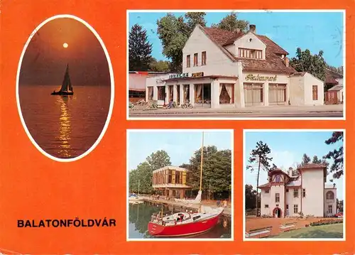 AK / Ansichtskarte 73875188 Balatonfoeldvar_HU Segelpartien Hotel 