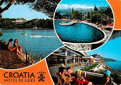 AK / Ansichtskarte 73875197 Dubrovnik_Ragusa_Croatia Croatia Hotel de Luxe Schwimmbad Terrasse 