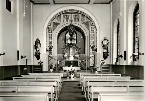 AK / Ansichtskarte  Mayen_Eifel Mutterhaus der Franziskanerinnen von der Hl Familie Inneres der Kirche 