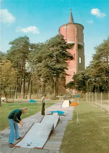 AK / Ansichtskarte  Juegesheim Aussichtsturm Minigolfanlage Juegesheim