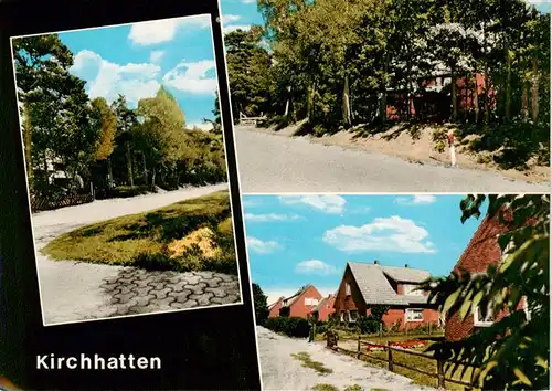 AK / Ansichtskarte  Kirchhatten Waldwege Siedlung Kirchhatten