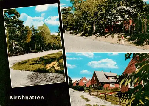 AK / Ansichtskarte 73875262 Kirchhatten Waldwege Siedlung Kirchhatten