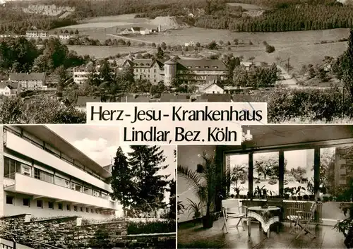 AK / Ansichtskarte 73875273 Lindlar Herz Jesu Krankenhaus Panorama Gastraum Lindlar