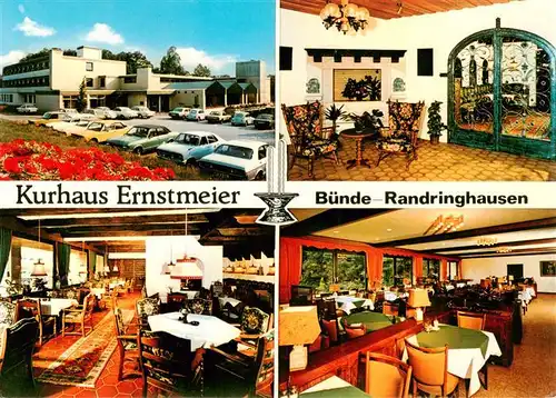 AK / Ansichtskarte  Randringhausen_Bad_Buende Kurhaus Ernstmeier Gastraeume Vestibuel 