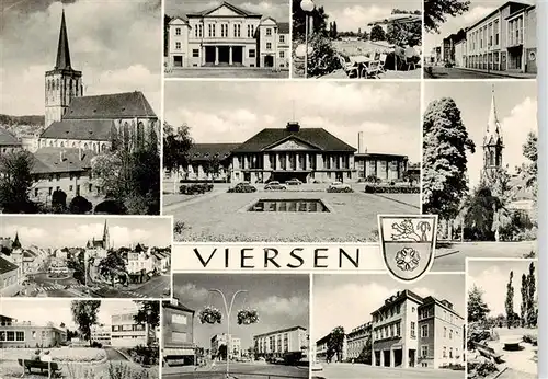 AK / Ansichtskarte 73875312 Viersen St Remigius Hauptstrasse Ev Kirche Casinogarten Bahnhof Viersen