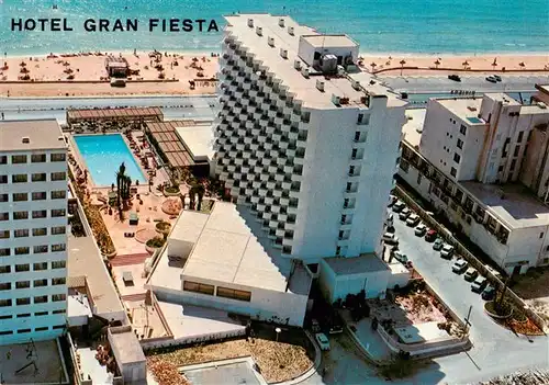 AK / Ansichtskarte  Playa_de_Palma_Mallorca Hotel Gran Fiesta Fliegeraufnahme Playa_de_Palma_Mallorca