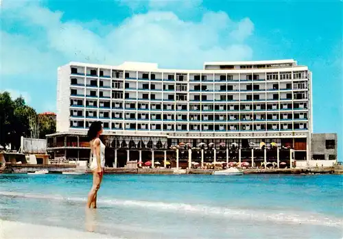 AK / Ansichtskarte 73875322 Alexandria__Alexandrie_Aegypten Hotel Palaestina am Montaza Strand 