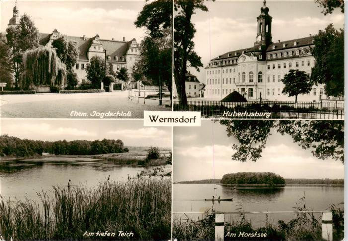 AK / Ansichtskarte 73875369 Wermsdorf Ehem Jagdschloss Hubertusburg Am