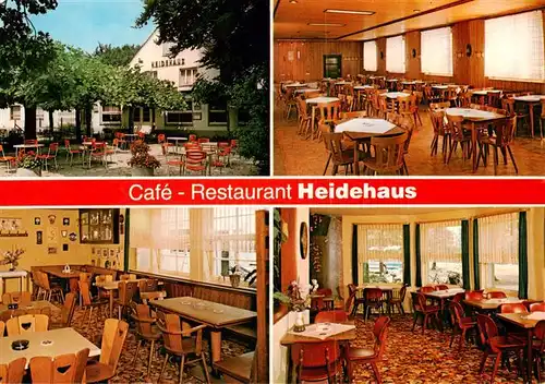 AK / Ansichtskarte  Nettetal Cafe Restaurant Heidehaus Gastraeume Freiterrasse Nettetal