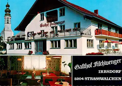 AK / Ansichtskarte  Irrsdorf_Strasswalchen Gasthof Fischwenger Gaststube Irrsdorf_Strasswalchen