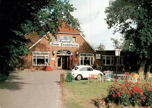 AK / Ansichtskarte  Apen_Ammerland_Niedersachsen Gasthof Zum Leuchtturm 