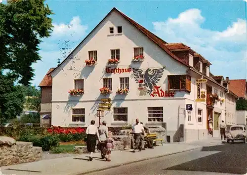 AK / Ansichtskarte 73875450 Schotten_Hessen Hotel Pension Adler Schotten Hessen