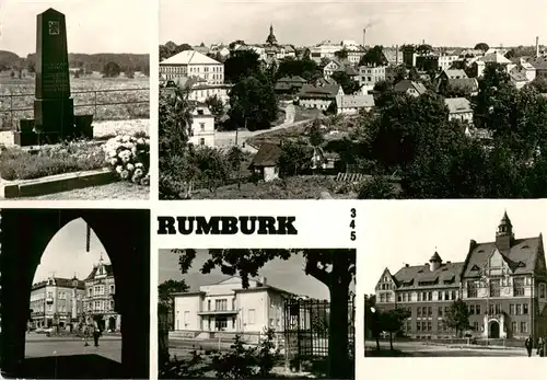 AK / Ansichtskarte  Rumburk_Rumburg_CZ Monument Panorama Teilansichten 