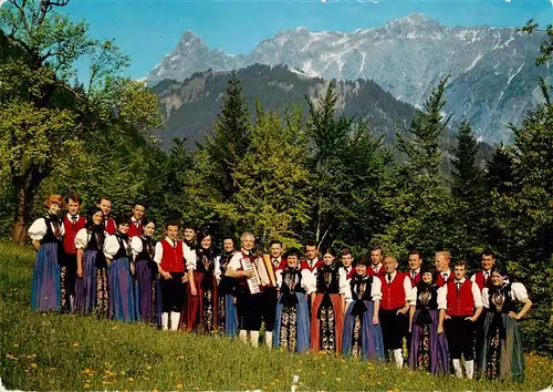 AK / Ansichtskarte  Vandans_Vorarlberg_AT Montafoner Sing und Tanzgruppe Vandans 