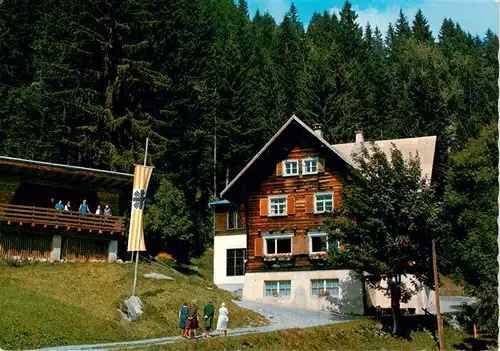 AK / Ansichtskarte  Ebnit_Dornbirn_Vorarlberg Erholungsheim Hackwald Ebnit_Dornbirn_Vorarlberg