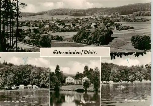 AK / Ansichtskarte  Etterwinden Panorama Altenberger See Wilhelmsthal  Etterwinden