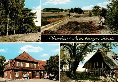 AK / Ansichtskarte  Stoetze_Stoetze Lueneburger Heide Gasthaus Pension Witte 