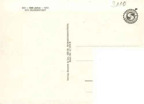 AK / Ansichtskarte  Oldenstadt Gondelteich Siedlung Fachwerkhaus Oldenstadt