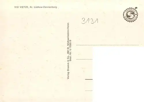 AK / Ansichtskarte  Vietze_Hoehbeck Strandpartien Bungalows  