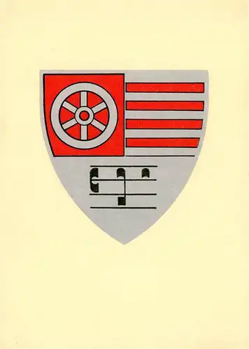 AK / Ansichtskarte 73875642 Mainz__Rhein Wappen des Mainzer Domchors 