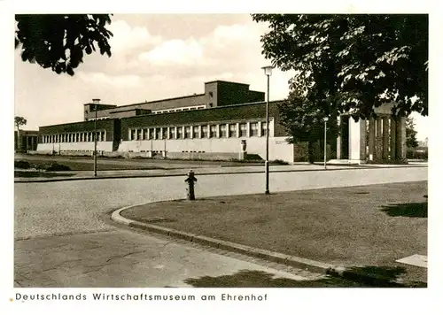 AK / Ansichtskarte  Duesseldorf Deutschlands Wirtschaftsmuseum am Ehrenhof Duesseldorf