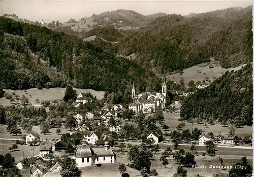 AK / Ansichtskarte  Dussnang_TG Kneipp Kurhaus Panorama Kirche 