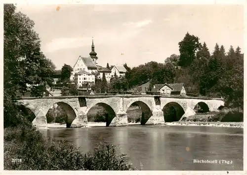 AK / Ansichtskarte  Bischofszell_TG Bruecke 