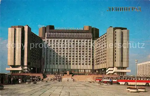AK / Ansichtskarte 73875703 Leningrad_St_Petersburg_RU Hotel Prebaltijskaja 