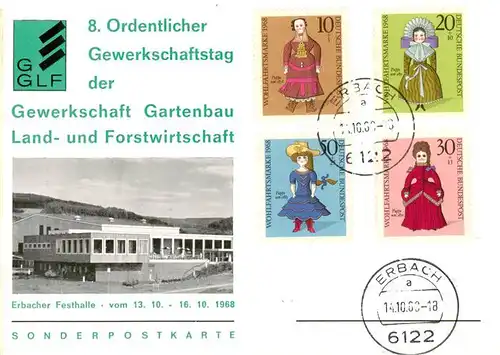 AK / Ansichtskarte  Erbach_Odenwald Festhalle  Erbach Odenwald