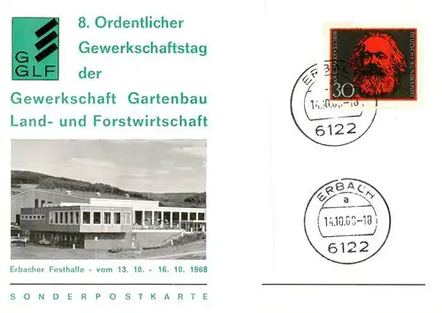 AK / Ansichtskarte 73875774 Erbach_Odenwald Festhalle Erbach Odenwald