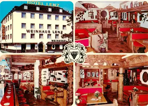 AK / Ansichtskarte  Koeln__Rhein Hotel Lenz Weinhaus Lenz Gastraeume 
