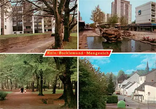 AK / Ansichtskarte  Bocklemuend_Mengenich Siedlung Hochhaeuser Park Bocklemuend_Mengenich