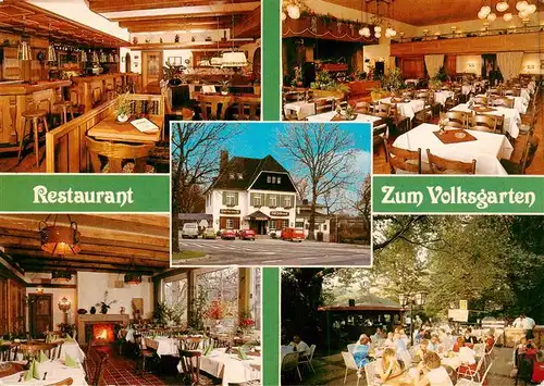 AK / Ansichtskarte  Luetgendortmund_Dortmund Volksgarten Restaurant Gastraeume Freiterrasse 