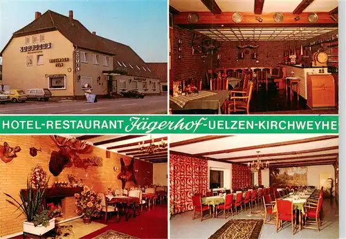 AK / Ansichtskarte  Kirchweyhe_Uelzen Hotel Restaurant Jaegerhof Kirchweyhe Uelzen