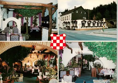 AK / Ansichtskarte  Luedenscheid Restaurant Haus Buschhaus Luedenscheid