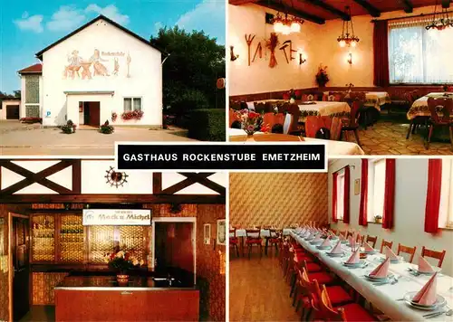 AK / Ansichtskarte 73875901 Emetzheim Gasthaus zur Rockenstube Restaurant Emetzheim