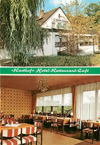 AK / Ansichtskarte  Wolfsburg Rasthof Hotel Restaurant Café Wolfsburg