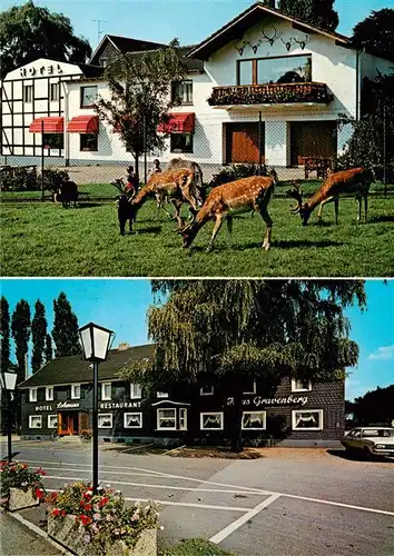 AK / Ansichtskarte 73875909 Langenfeld_Rheinland Hotel Restaurant Haus Gravenberg Wildgehege Langenfeld_Rheinland