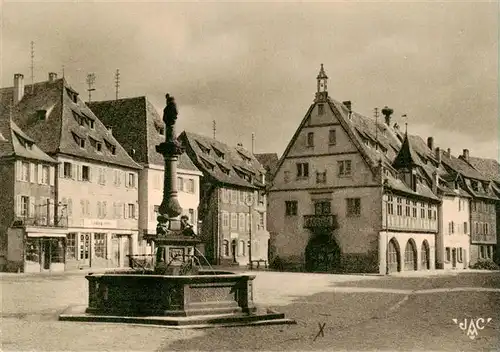 AK / Ansichtskarte  Obernai_Alsace_Oberehnheim_Elsass_67 La place du marche 