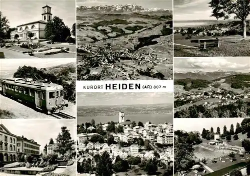 AK / Ansichtskarte  Heiden_AR Teilansichten Panorama Fliegeraufnahme Heiden_AR