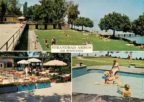 AK / Ansichtskarte  Arbon__TG Strandbad Arbon am Bodensee Details 