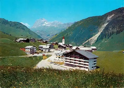 AK / Ansichtskarte 73875976 Warth_Arlberg_AT Panorama mit Widderstein 