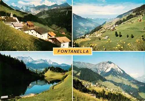 AK / Ansichtskarte 73875985 Fontanella_Vorarlberg_AT Gasthaus Stern Grosswalsertal Panorama 
