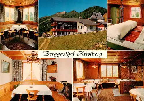 AK / Ansichtskarte 73875989 Kristberg Berggasthof Kristberg Gastraeume Zimmer Kristberg