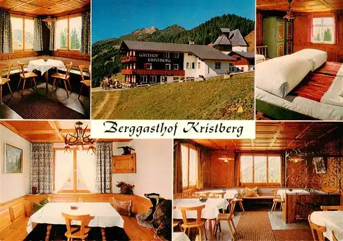 AK / Ansichtskarte  Kristberg Berggasthof Kristberg Gastraeume Zimmer Kristberg