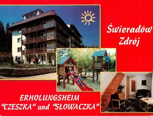 AK / Ansichtskarte  Swieradow_Zdroj_Bad_Flinsberg_PL Erholungsheim Czeszka und Slowaczka 