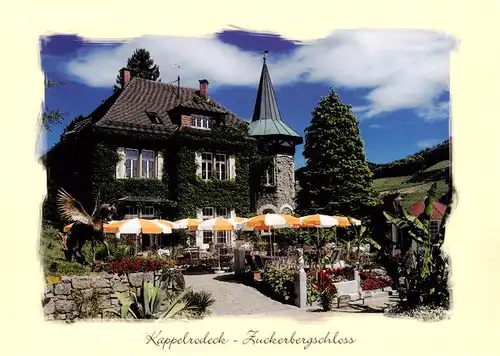 AK / Ansichtskarte 73876012 Kappelrodeck Zuckerbergschloss Kappelrodeck