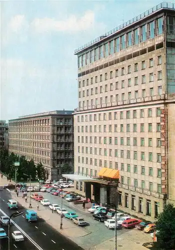 AK / Ansichtskarte  Warszawa Ulica Krucza z prawej Grand Hotel Warszawa