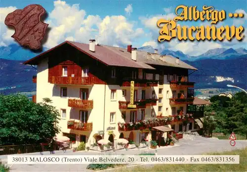 AK / Ansichtskarte 73876037 Malosco_IT Albergo Bucaneve Viale Belvedere 